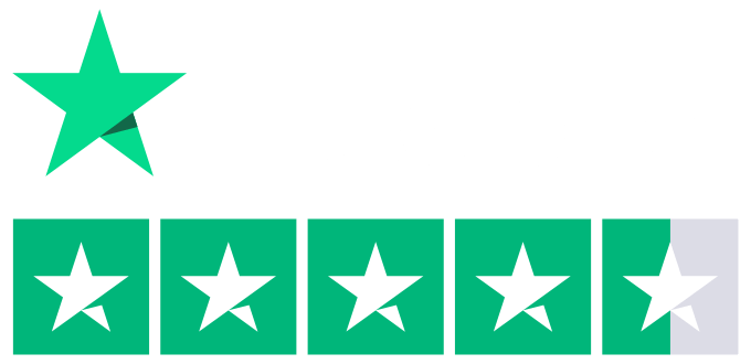 Trust Pilot 4.5 Stars