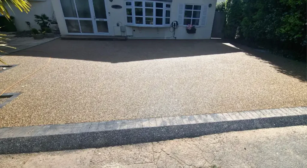 Newly Surfaced Driveway